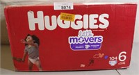 Huggieslittle Movers Size 6