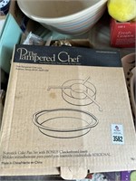 Pampered Chef Nonstick Cake Pan Set