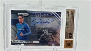 BGS 9.5/10 Fernando Torres Autograph Pop 2