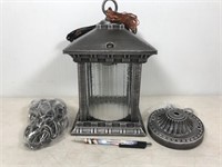 Quorum 7462-72 1-light outdoor hanging lantern,