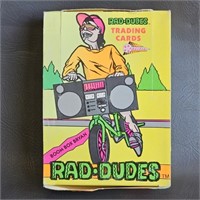 Trading Cards -Rad Dudes 1990 -Full Box (open)