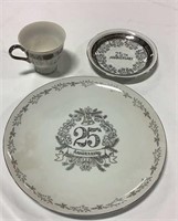 25th anniversary dishes