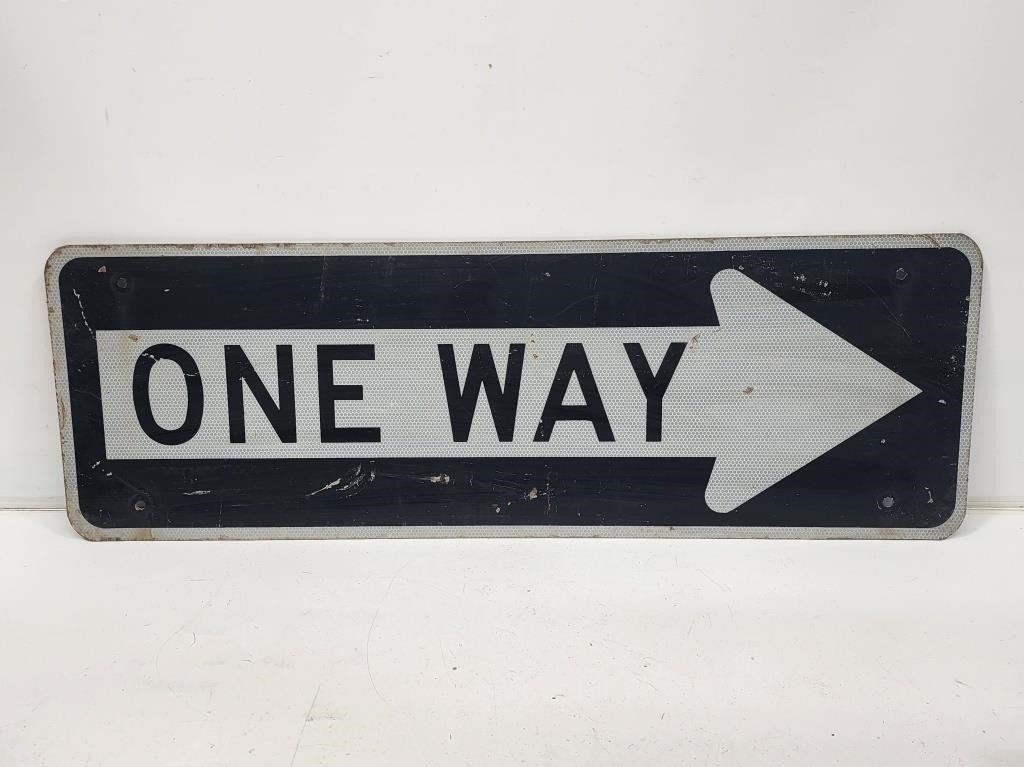 One Way Street Sign