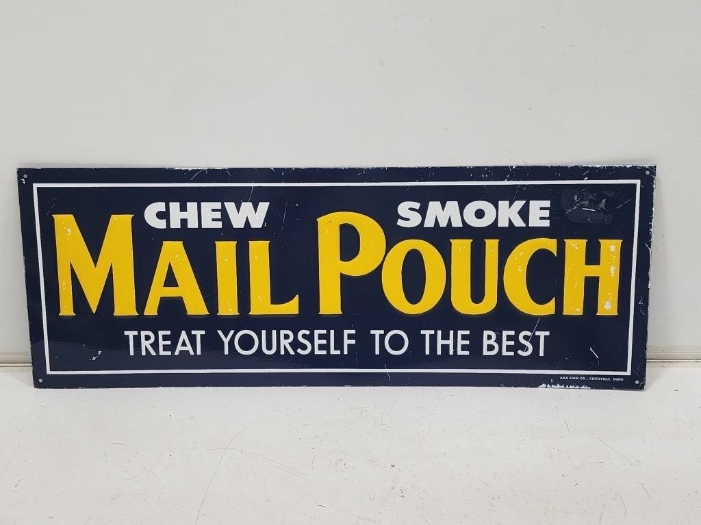 Mail Pouch Tobacco Sign