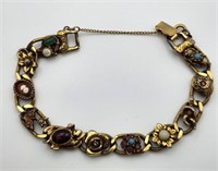 Vintage Goldette Slide Style Bracelet