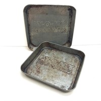 Antique PY-O-MY Baking Mixes collectible pans