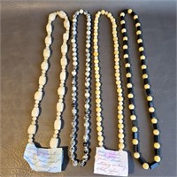Gemstone Necklaces - 4 Assorted
