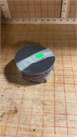 Stack of 4 inch sanding discs