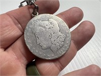 (ON CHAIN) 1889-0 MORGAN DOLLAR - .900 SILVER