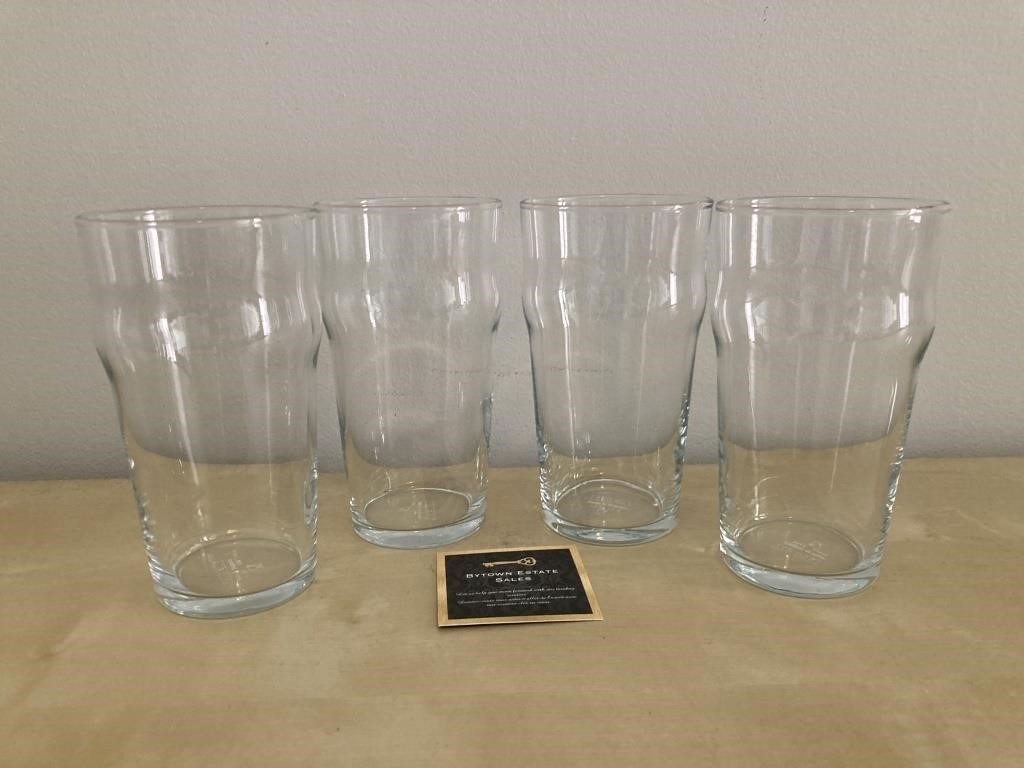 Set of 4 IKEA Omfattande Beer Glasses