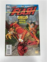 Autograph COA Flash Comics