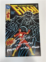 Autograph COA Flash Comics