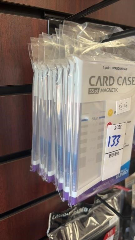 Lot of 9 Ultimate Guard One Touch Cases 55pt