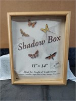 11 x 14" Glass & Wood Shadow Box