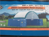 20' x 20' Container Roof Shelter