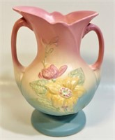 SWEET VINTAGE HULL POTTERY DOUBLE HANDLE VASE