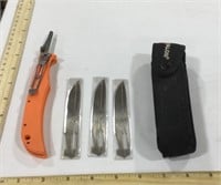 Havalon knife w/ 3 packages blades