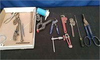 Box Tools-Wrenches, Vise, Snips, Misc