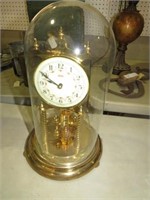 KUNDO ANNIVERSARY CLOCK WITH DOME 60+YRS OLD