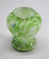 Vintage Bohmische Art Deco Vase 4.5"