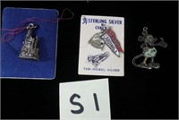 sterling St.Louis Cardinals pennant charm,
