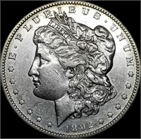 1892-S US Morgan Silver Dollar AU from Set, Rare