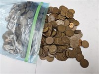 1950's Pennies approx. 3lbs.