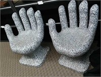Pair of "Hand" Chairs