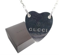 Gucci Heart Motif Necklace