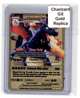 Pokémon Charizard GX Gold Replica