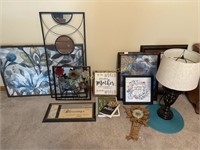 Home Wall Decor, Lamp, Books, & More