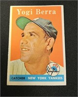 Yogi Berra New York Yankees Card 1950s
