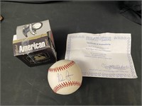 Nolan Ryan Autographed Baseball w Cert. of Auth.