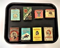 Lot of 8,Various Tobacco Tins