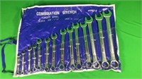 New- 14 Pc. SAE Combination Wrench Set