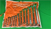 New- 14 Pc. Metric Combination Wrench Set