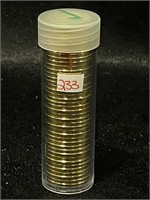 LOT OF 40 24 KT GOLD PLATED JEFFERSON NICKELS