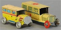 FISCHER & FRENCH AMBULANCE PENNY TOYS