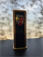 Vintage Coors Extra Gold Draft Display