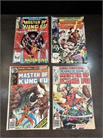 Marvel Master of Kung Fu Comic Book Lot
