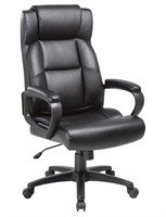 New in box - high back executive chair - black