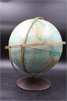 VINTAGE RAND MCNALLY AXIS WORLD GLOBE