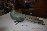 Decorative Metal Peacock