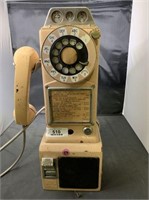 (2 Pcs) Vintage Pay Phone & The Telephone