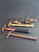 Lot of Hammers and Hammer Heads