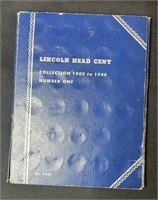 Lincoln Head Cent 1909-1940 No. 1 Collection