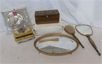 Lot of Assorted Vintage Vanity Items