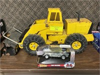 Vintage Tonka frontend loader and Back to the