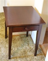 Clore Custom  Mahogany Side Table