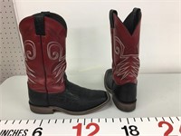 Justin square toe western boot size 10.5